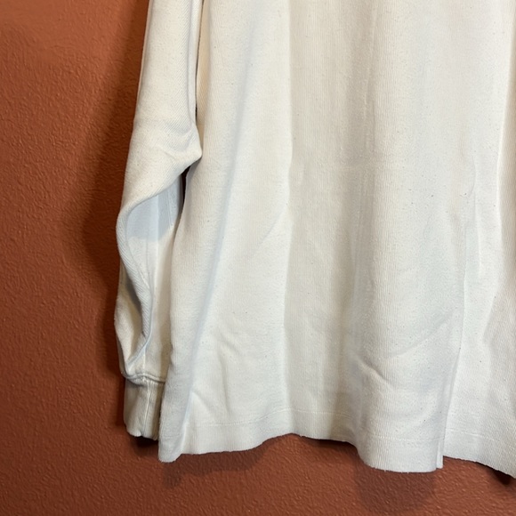 Aerie Ribbed Oversized Quarter Zip Sweatshirt - Picture 11 of 13